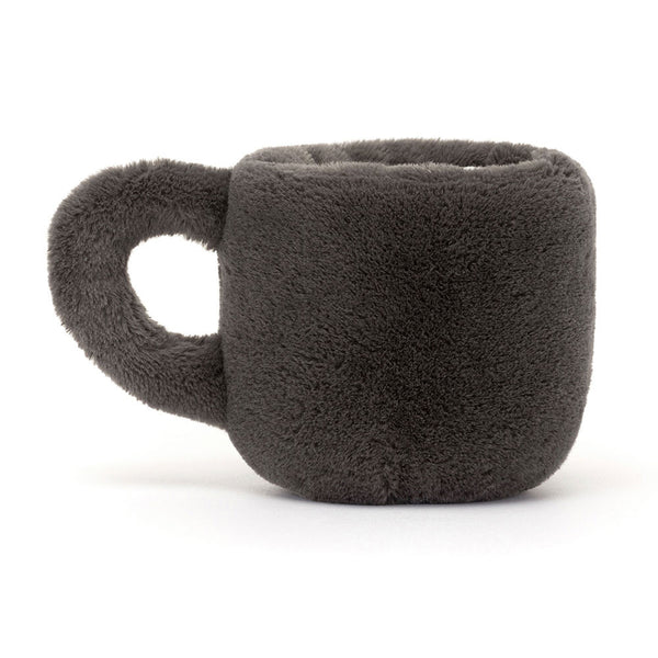 Plüsch-Tasse „Fröhliche Tasse Kaffee“ 14 cm - tablude.com