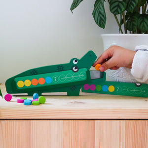 Holzspielzeug - Krokodil - tablude.com