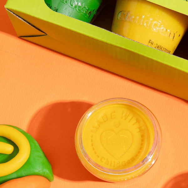 Kreativset, 100 % natürliche Knete und 8 Formen – Kleiner Künstler - tablude.com