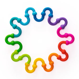 Półokrągłe Klocki Fat Brain Toys - Plip Links - tablude.com