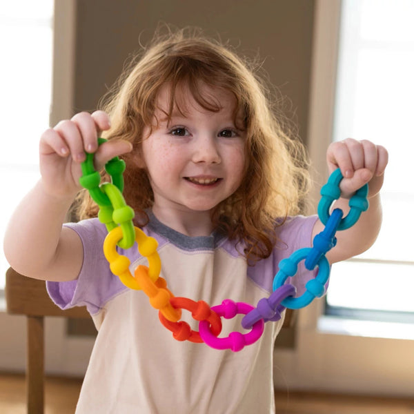 Półokrągłe Klocki Fat Brain Toys - Plip Links - tablude.com