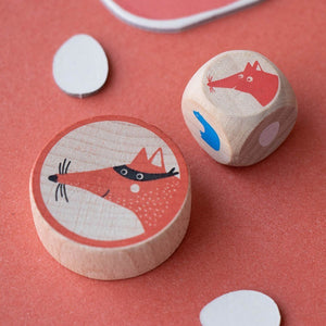Familienspiel in Taschenversion Cluck, cluck! Fox! – Puk Puk, hier ist der Fuchs! - tablude.com