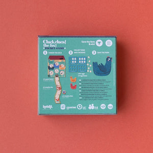 Familienspiel in Taschenversion Cluck, cluck! Fox! – Puk Puk, hier ist der Fuchs! - tablude.com