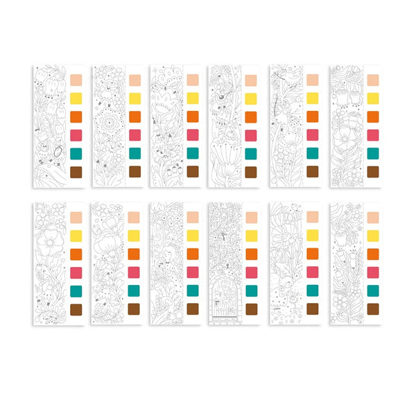 Aquarell-Malbuch – Der verzauberte Garten - tablude.com