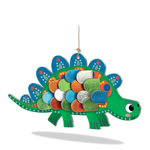 Kunstset mit glänzenden Schuppen – Dinosaurier