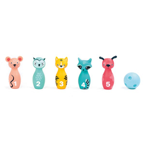 Weiche Tierkegel mit Zahlen - tablude.com