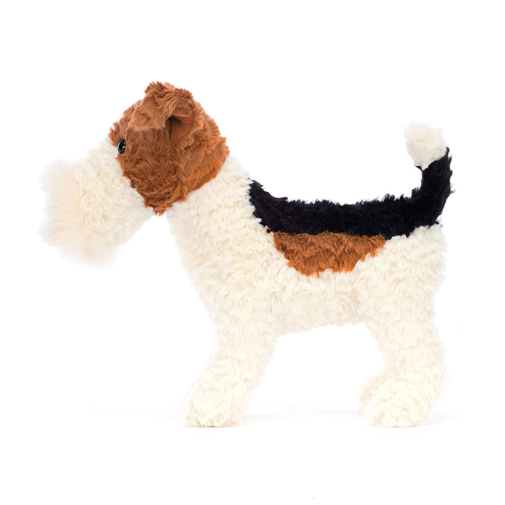 Plüsch-Foxterrier-Welpe – Hector 24 cm - tablude.com