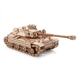 Holzpuzzle 3D-Modell – Panzer Bat.-Chatillon Bourrasque