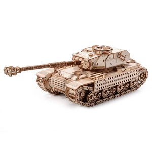 Holzpuzzle 3D-Modell – Panzer Bat.-Chatillon Bourrasque
