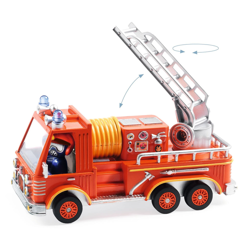 Feuerwehrwagen Crazy Motors – Captain Fire - tablude.com