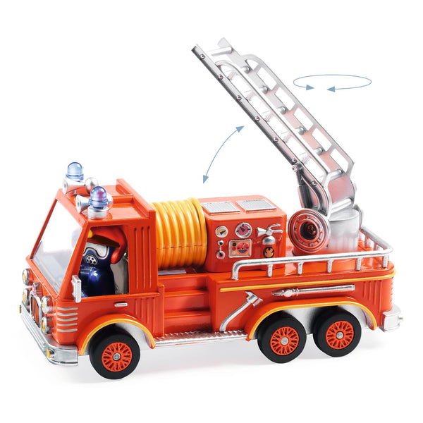 Feuerwehrwagen Crazy Motors – Captain Fire - tablude.com