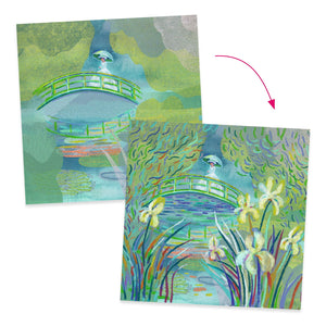 Kunstset Inspirationen – Wasserlilien - tablude.com