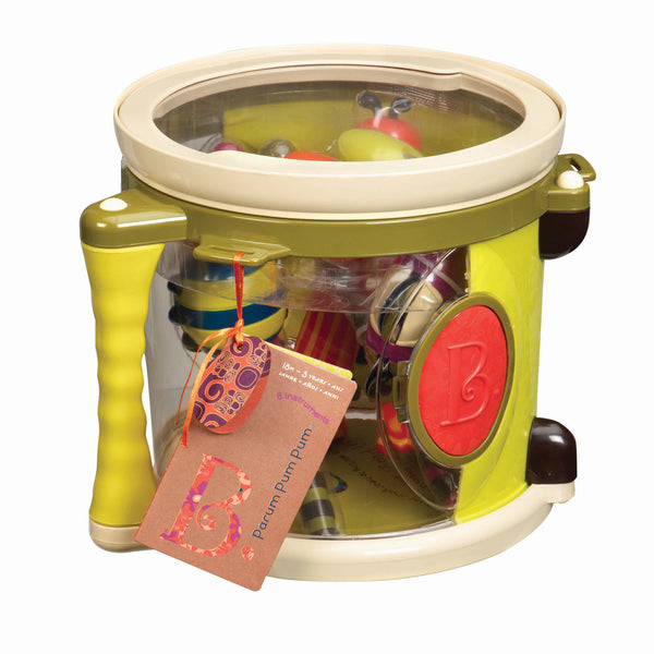 Trommel mit Instrumenten – Parum Pum Pum - tablude.com