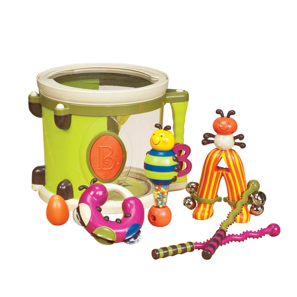 Trommel mit Instrumenten – Parum Pum Pum - tablude.com