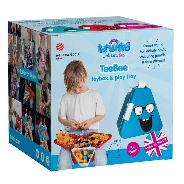 Tragbare Box, Spielzeugkiste TeeBee – türkis
