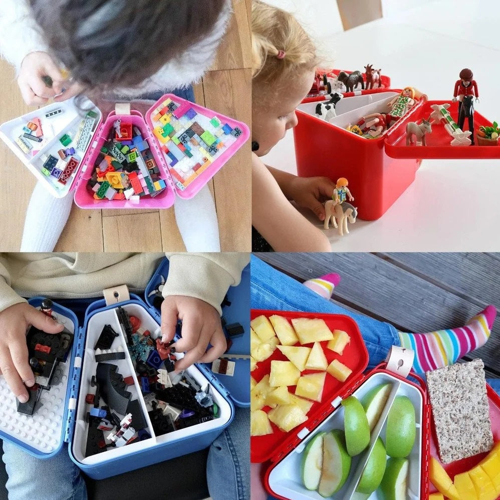 Tragbare Box, Spielzeugkiste TeeBee – türkis