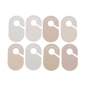 Separator für Babybekleidungsgrößen – Neutral