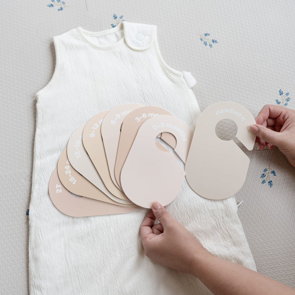Separator für Babybekleidungsgrößen – Neutral