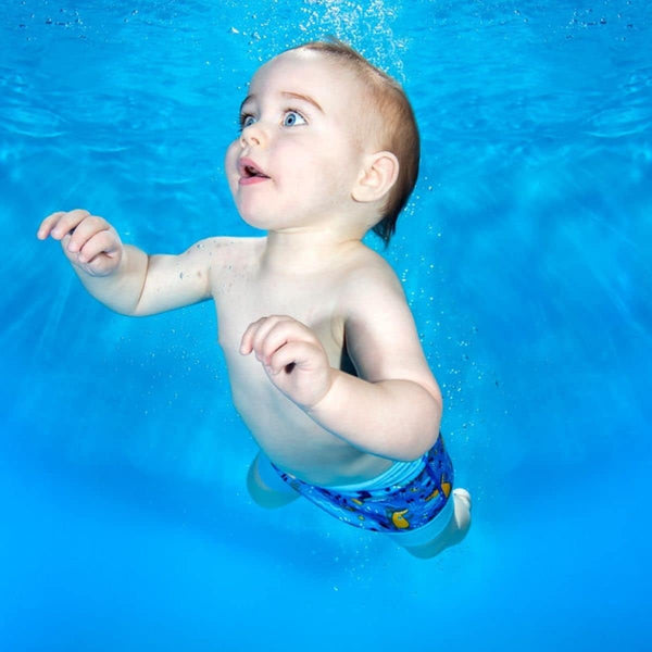 Schwimmwindel Happy Nappy 6-12 Monate Krokodile (L)