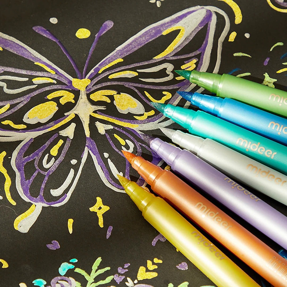 Acrylmarker im Koffer mit sehr weicher Spitze – 48 Farben - tablude.com
