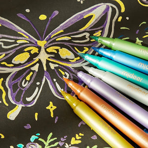 Acrylmarker im Koffer mit sehr weicher Spitze – 48 Farben - tablude.com