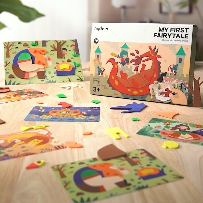 Moje pierwsza wyklejanka mideer - Baśnie - tablude.com