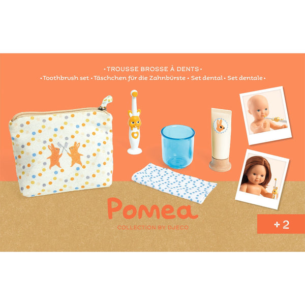 Zahnputzset für Pomea-Puppen - tablude.com