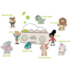 Musik-Märchen-Projektor CloudBox - Polnisch-Englische Version - tablude.com