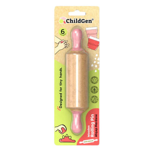 Holz-Teigroller – Rosa - tablude.com
