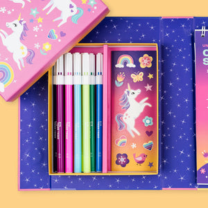 Malbuch-Set – Einhorn-Magie - tablude.com