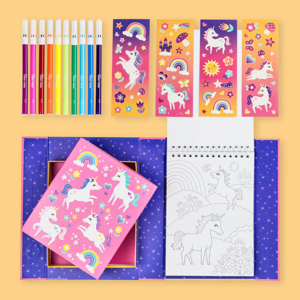 Malbuch-Set – Einhorn-Magie - tablude.com