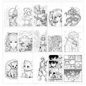 Manga Comics Skizzenbuch - Professional Studio - tablude.com