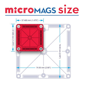 Magnetbausteine – microMAGS Combo 46 Teile - tablude.com