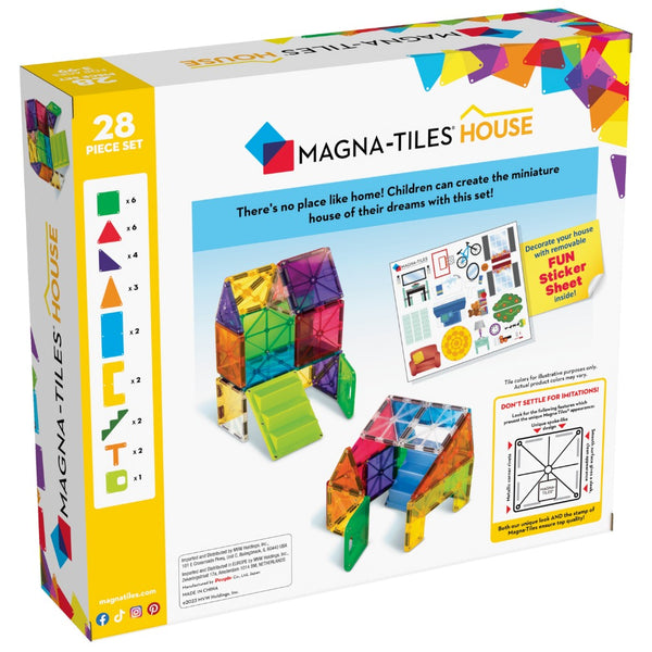 Magnetbausteine – Haus 28 Teile - tablude.com