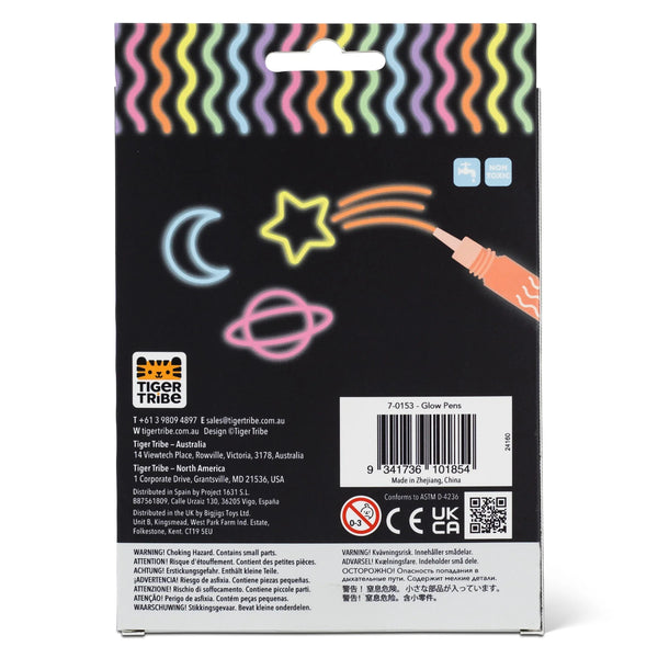 Glow-in-the-Dark Gel Stifte - tablude.com