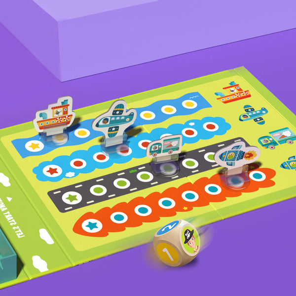 Magnetisches Puzzle und Spiel 2in1 – Fahrzeuge - tablude.com