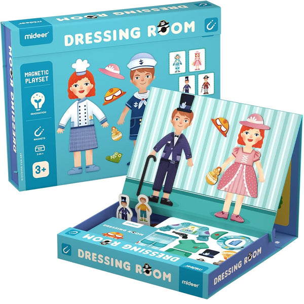 Magnetisches Puzzle und Spiel 2in1 – Kleidung - tablude.com
