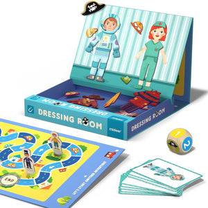 Magnetisches Puzzle und Spiel 2in1 – Kleidung - tablude.com