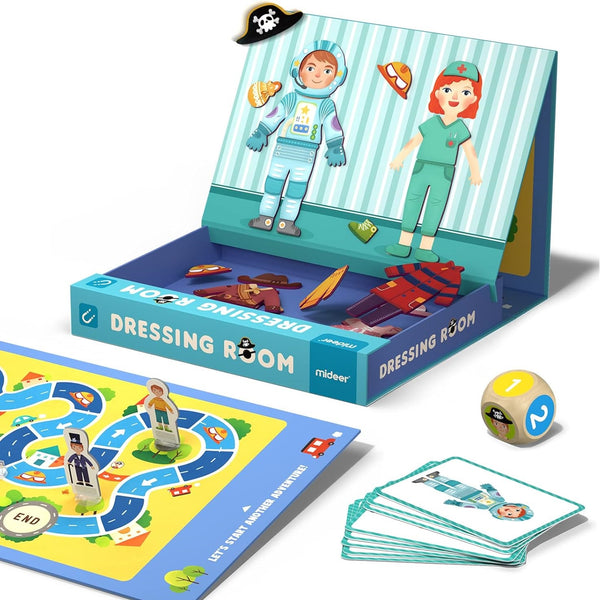 Magnetisches Puzzle und Spiel 2in1 – Kleidung - tablude.com
