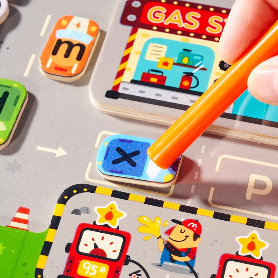 Magnetisches Labyrinth – Parkplatz - tablude.com