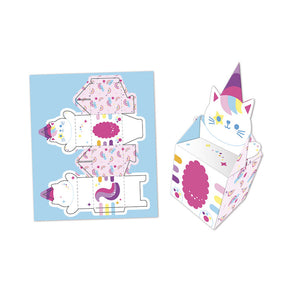 Kreativset 12 Kawaii-Papierboxen zum Selberbasteln 7+ - tablude.com