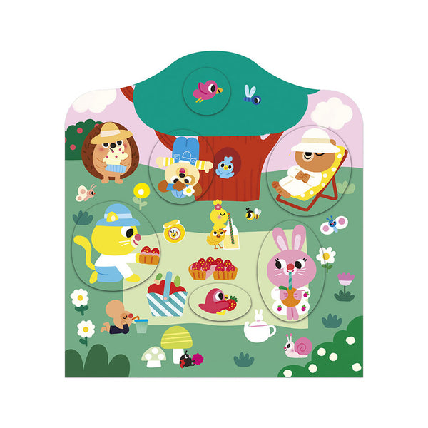 Stickerbuch 18m+ - Garten - tablude.com