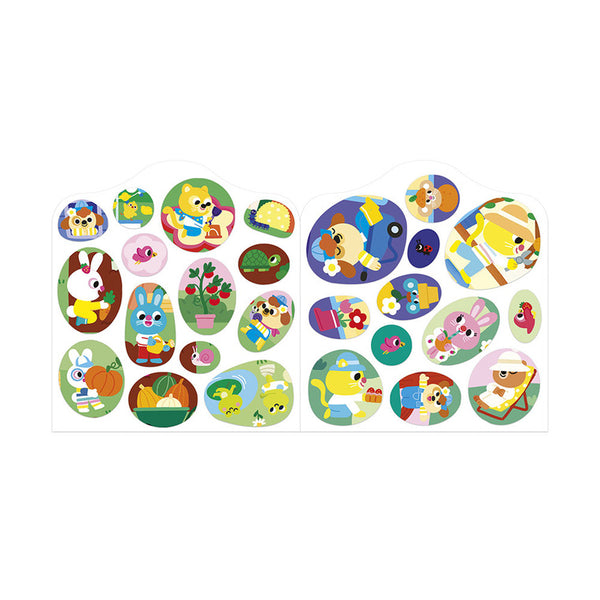 Stickerbuch 18m+ - Garten - tablude.com