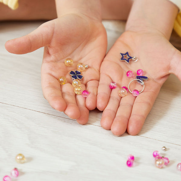 Kreatives Set zum Basteln von Schmuck – mit farbwechselnden Anhängern 6+ - tablude.com