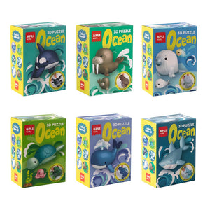 3D-Puzzle Ozean – Wal - tablude.com