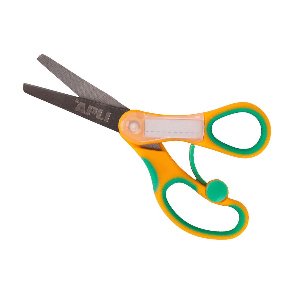 Schere für Kindergartenkinder 13 cm – Gelb - tablude.com