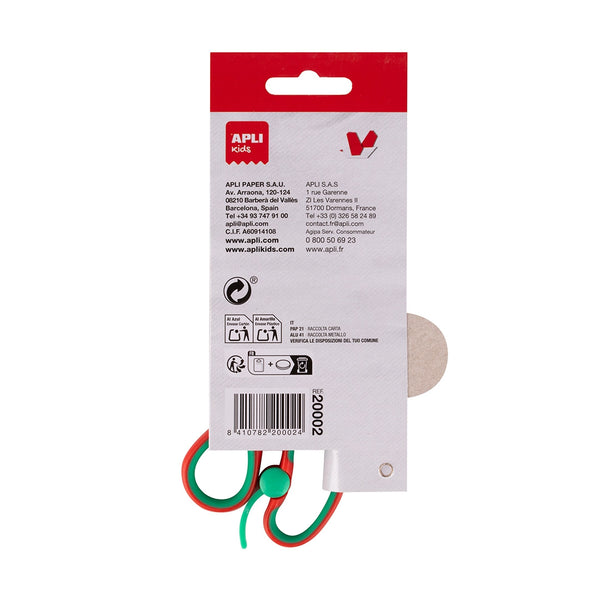 Schere für Kindergartenkinder, 13 cm – Rot - tablude.com