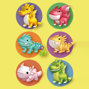 3D-Puzzle Drachen – Rosa - tablude.com