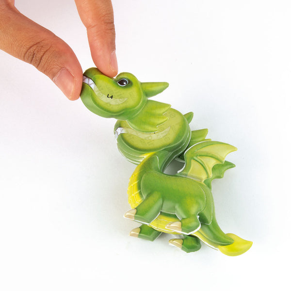 3D-Puzzle Drachen – Rot - tablude.com