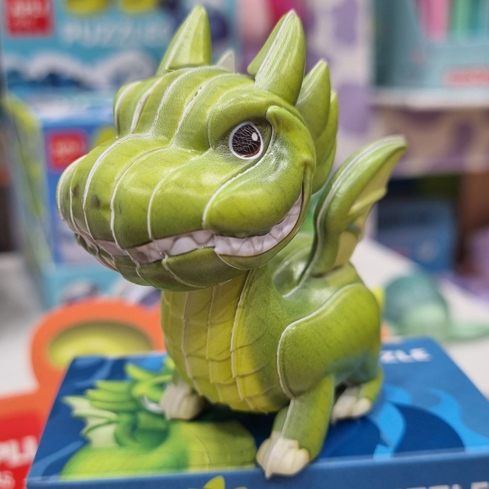 3D-Puzzle Drachen – Rot - tablude.com